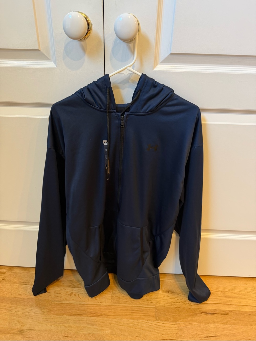 Under Armour Navy Blue mens Full-Zip Hoodie Jacket